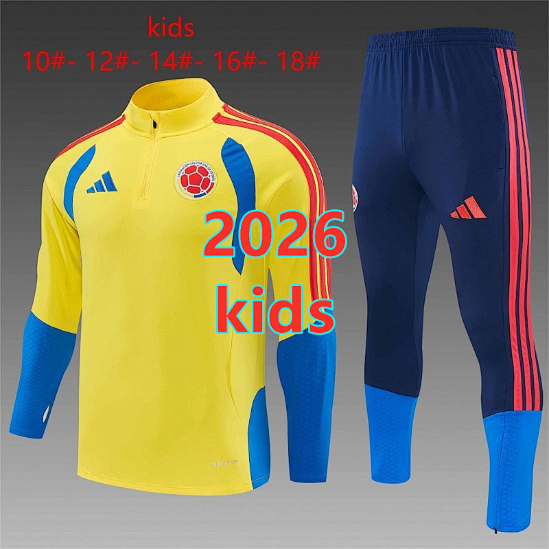 Colombia Kids Long Sleeve Tracksuit 10 -18