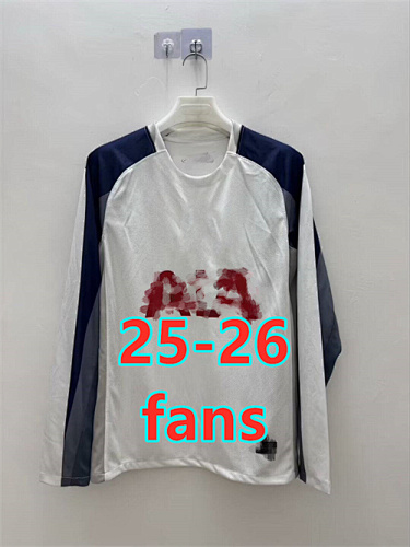 Ucl 25-26 Tottenham Home Fans Version Long Jersey S-4XL