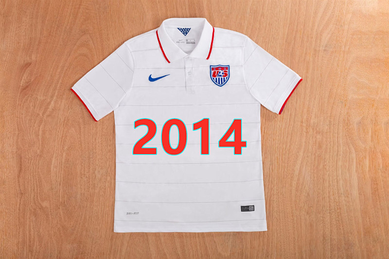 United States Home Fans Version Retro Jersey S-2XL