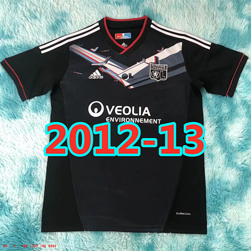 Lyon Retro TopThai Quality Away Jersey S-2XL