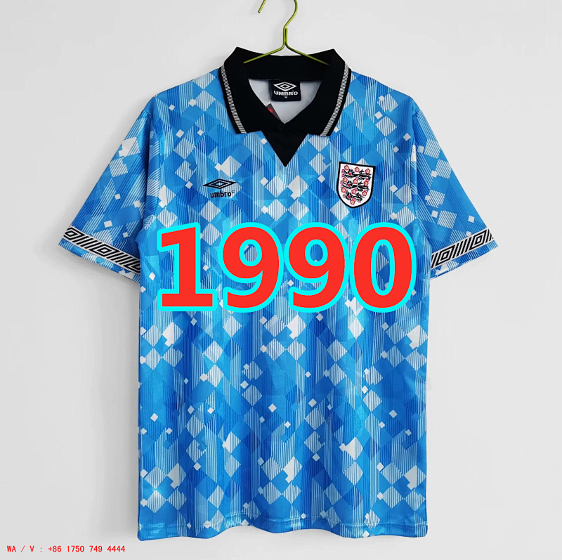 England Retro TopThai Quality Third Jersey S-2XL