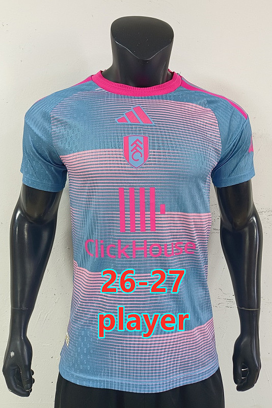 26-27 Fulham Third Player Version Jersey S-2XL