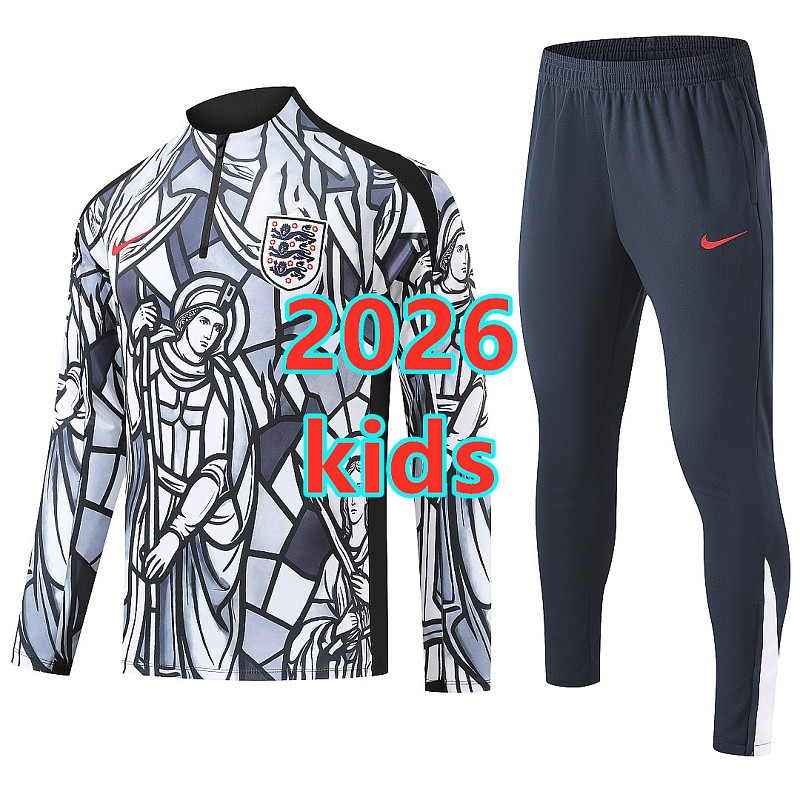 England Kids Long Sleeve Tracksuit 10 -18