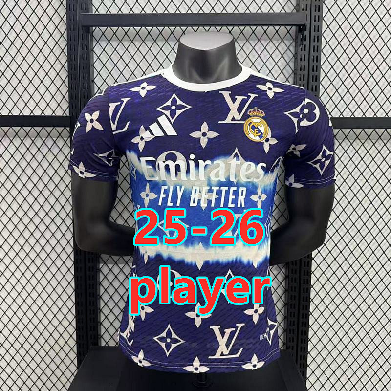 Louis Vuitton 25-26 Real Madrid Special Player Version Jersey S-2XL