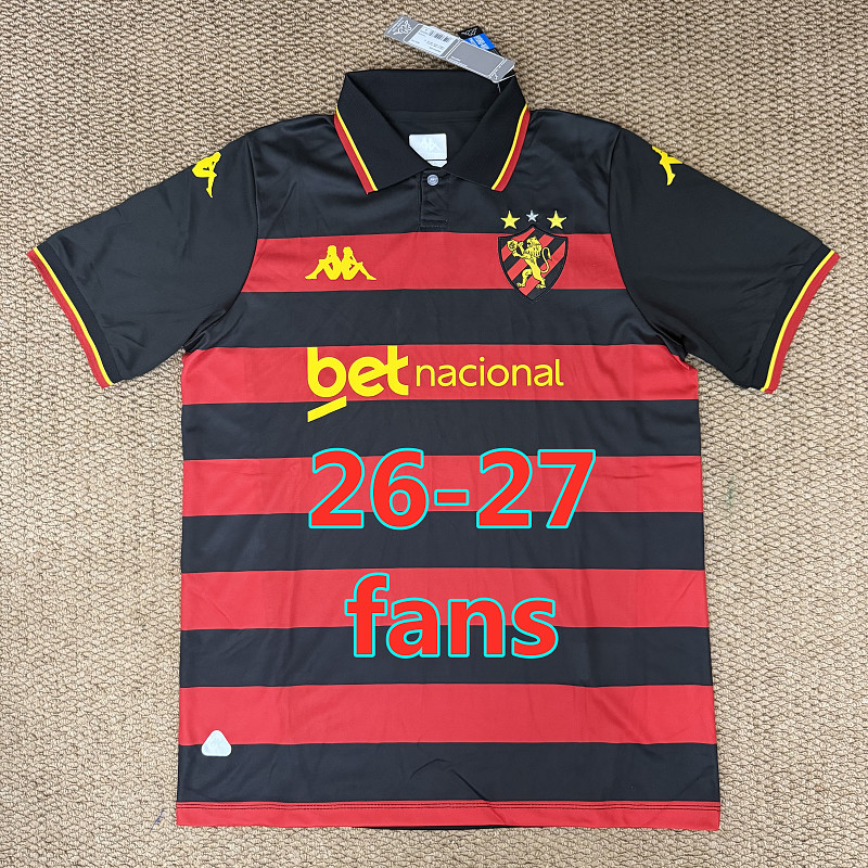 26-27 Recife Home Fans Version Jersey S-4XL