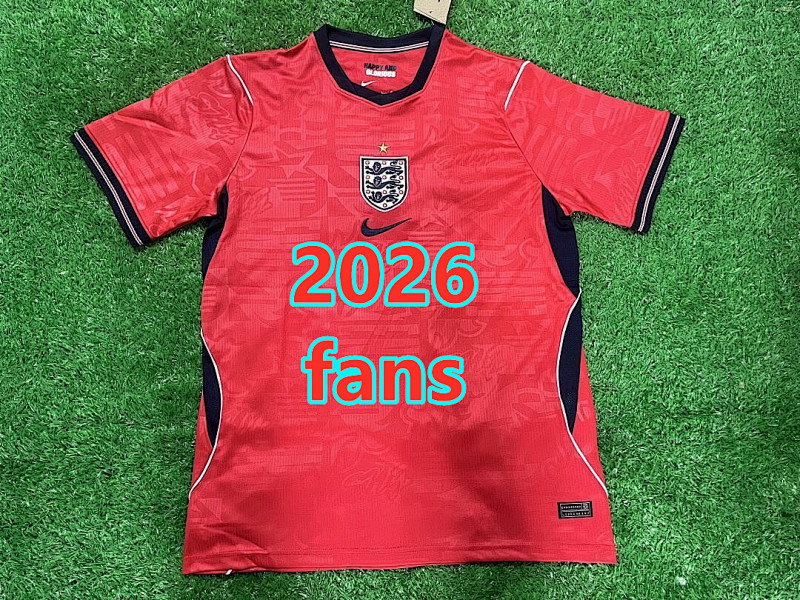 England Away Fans Version Jersey S-4XL
