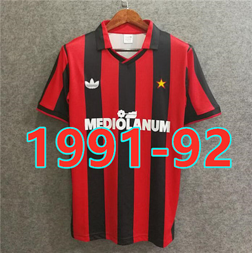 AC Milan S-2XL Home Retro Jersey AC