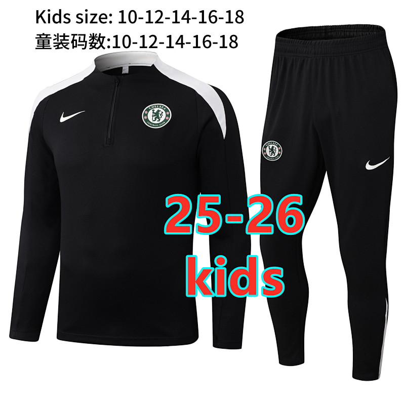 25-26 Chelsea Kids Long Sleeve Tracksuit 10 -18
