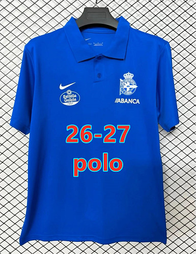 26-27 Deportivo Polo Jersey S-2XL Polo