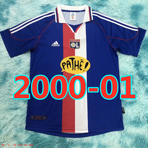 Lyon Retro TopThai Quality Third Jersey S-2XL