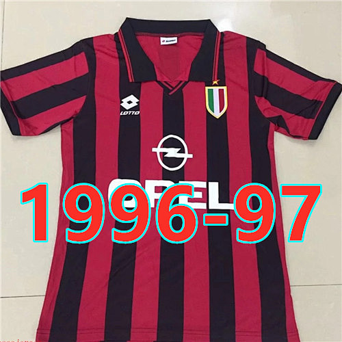 AC Milan Retro Home Jersey S-2XL AC