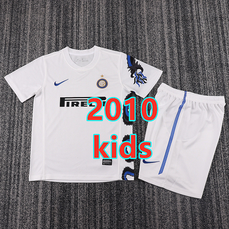Inter Milan Away Retro Kids Jersey+shorts 16 -28