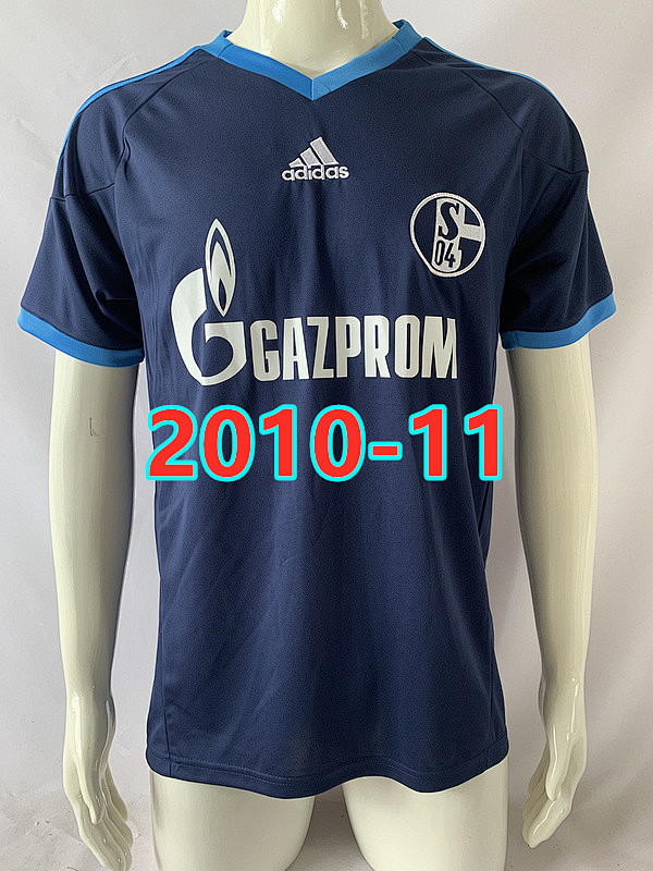 Schalke Away Fans Version Retro Jersey S-2XL