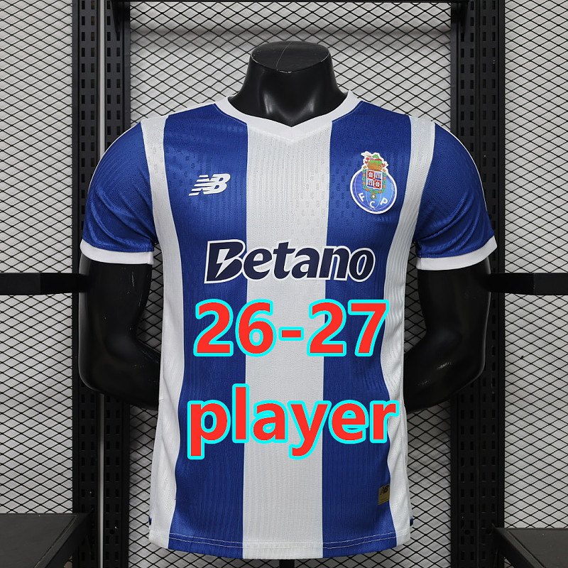 26-27 Porto Home Player Version Jersey S-2XL