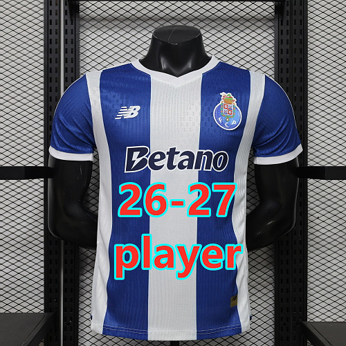 26-27 Porto Home Player Version Jersey S-2XL