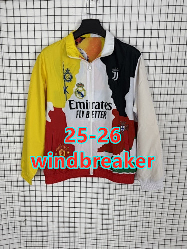 25-26 Real Madrid Special Reversible Windbreaker S-3XL C