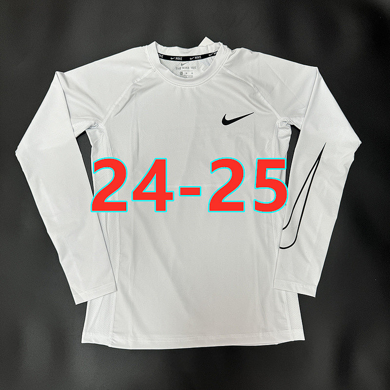 Nike 24-25 N-K Long Sleeve T-shirt Jersey S-3XL T