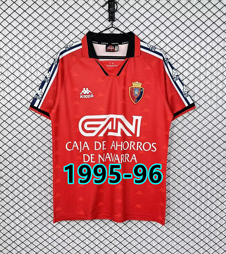 Osasuna Home Retro Fans Version Jersey S-2XL