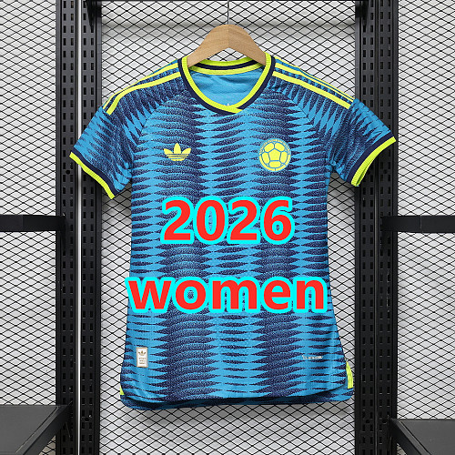 Colombia Away Women Player 16 Teams Jersey S-2XL 16