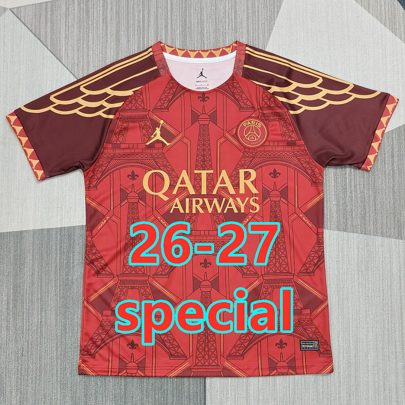 Balenciaga 26-27 Paris Psg Special Fans Version Jersey S-4XL