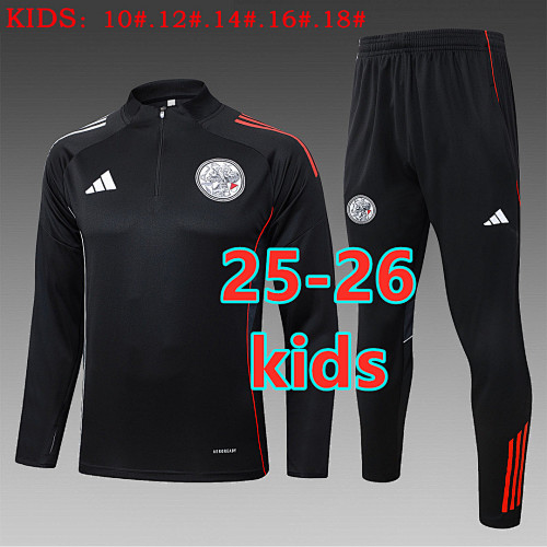 25-26 Ajax Kids Long Zipper Jacket 10 -18