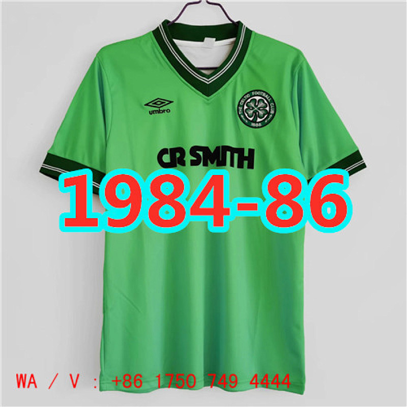 Celtic Retro TopThai Quality Home Jersey S-2XL
