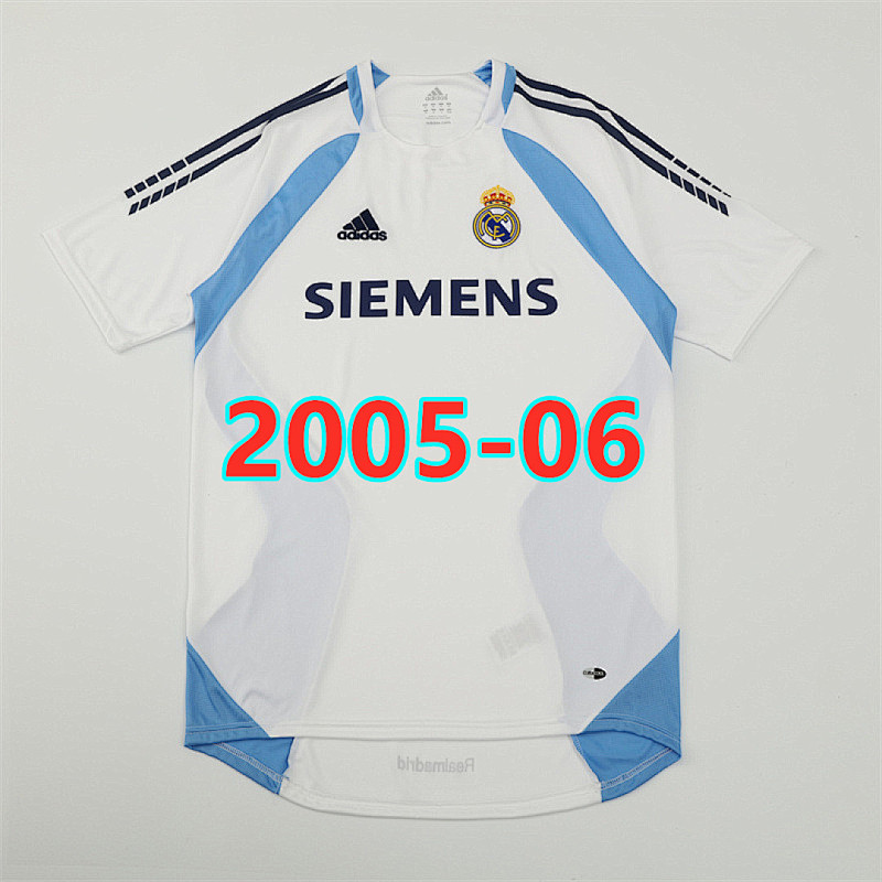 Real Madrid Retro Jersey S-2XL