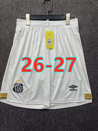 26-27 Santos Home Fans Version Shorts S-2XL