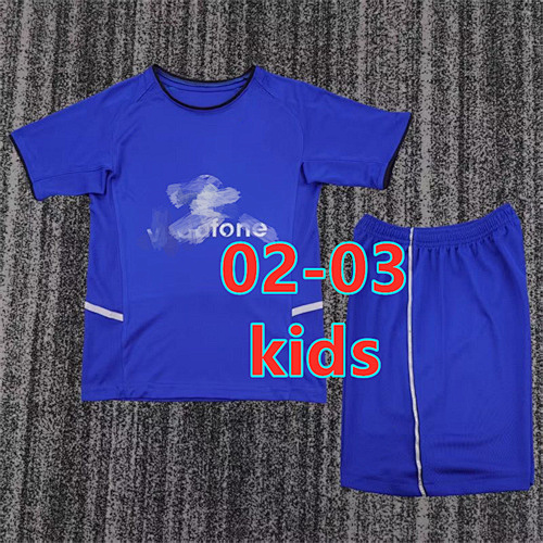 02-03 Manchester United Kids Third Retro Kit 16 -28