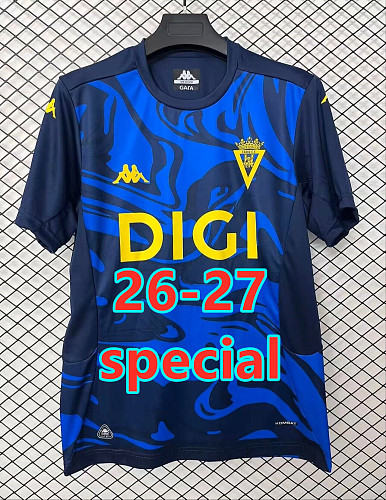 26-27 Cádiz Special Fans Version Jersey S-4XL