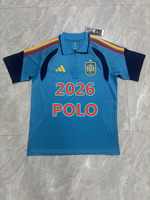 Spain Polo Jersey S-3XL Polo