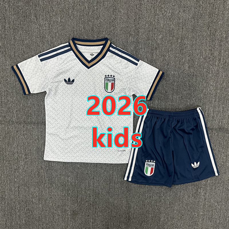 Italy Away Kids Jersey+shorts Kit 16 -28