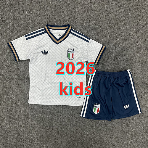 Italy Away Kids Jersey+shorts Kit 16 -28