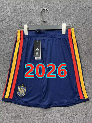 Spain Home Fans Version Shorts S-2XL