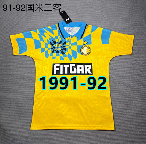 91-92 Inter Milan Third Retro Jersey S-2XL