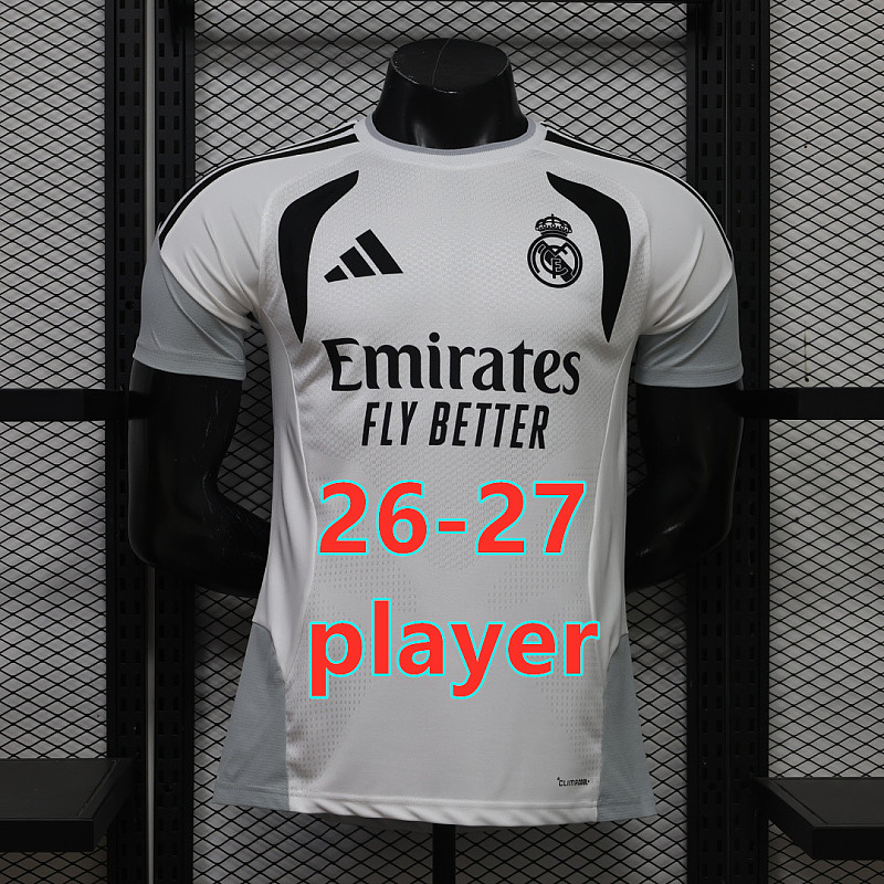 26-27 Real Madrid Training Player Version Jersey S-3XL