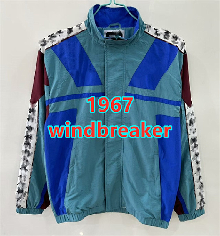 Barcelona Embroidery Windbreaker S-2XL