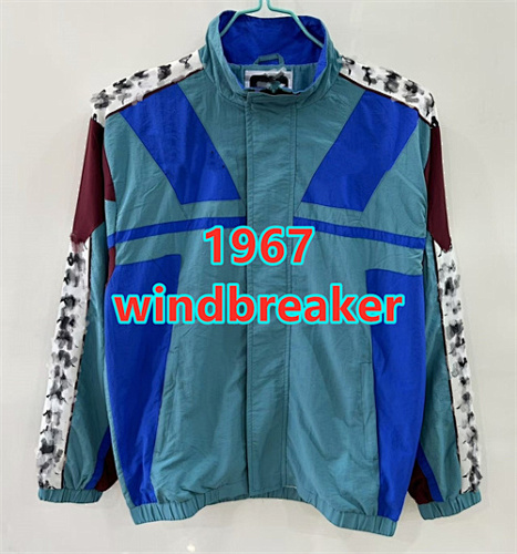 Barcelona Embroidery Windbreaker S-2XL