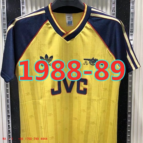 Arsenal Retro TopThai Quality Away Jersey S-2XL