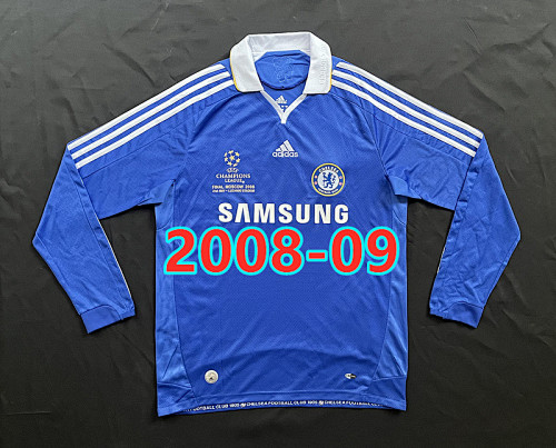 Chelsea Home Retro Long Jersey S-2XL