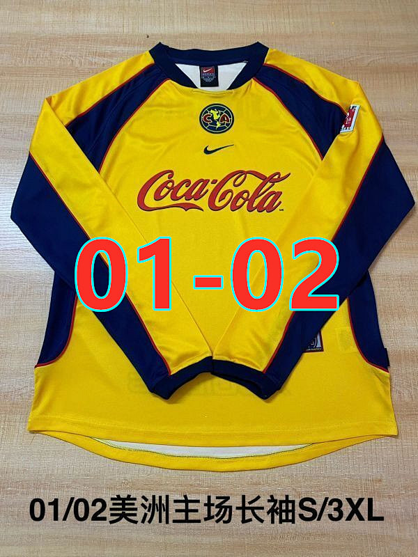 01-02 America Home Retro Long Jersey S-2XL