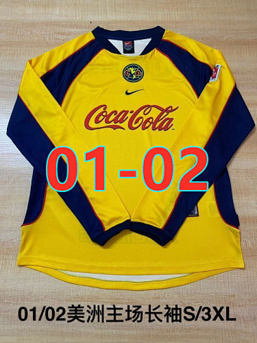 01-02 America Home Retro Long Jersey S-2XL