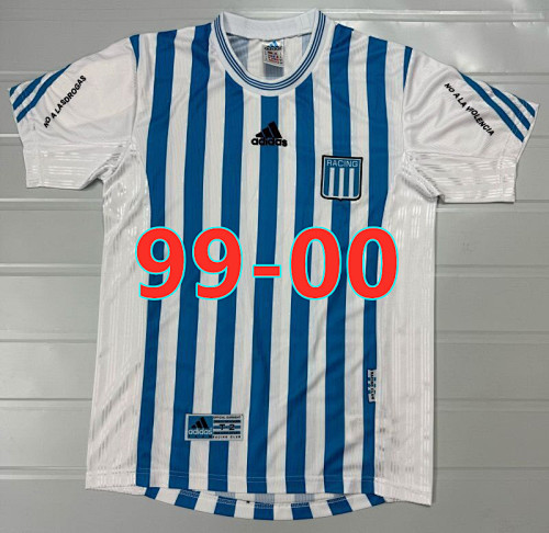 99-00 Avellaneda Home Retro Jersey S-2XL