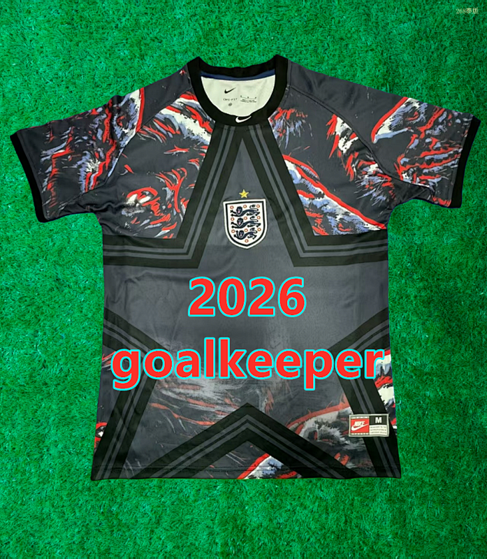 England Goalkeeper Fans Version Jersey S-4XL