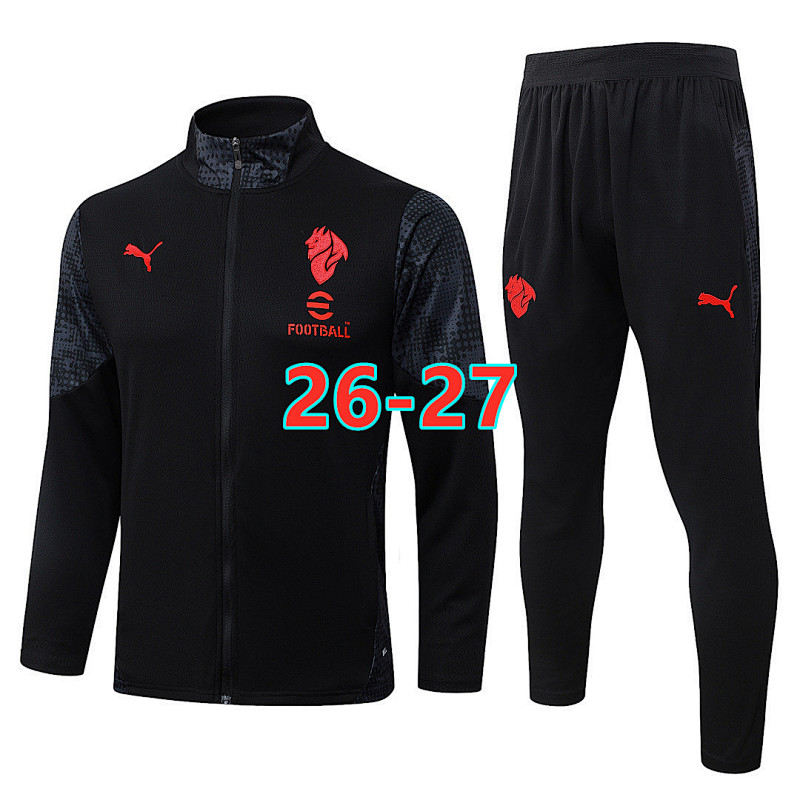 26-27 AC Milan Long Zipper Jacket S-2XL Acne