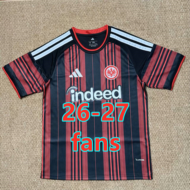 26-27 Frankfurt Home Fans Version Jersey S-4XL