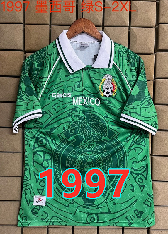 Mexico Retro Jersey S-2XL