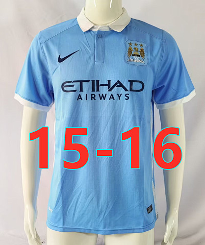 Manchester City Retro 15-16 Home Jersey S-2XL
