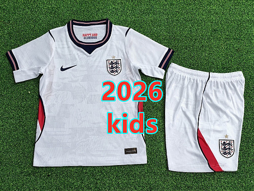 England Home Kids Player 16 Teams Kit 16 -28 16