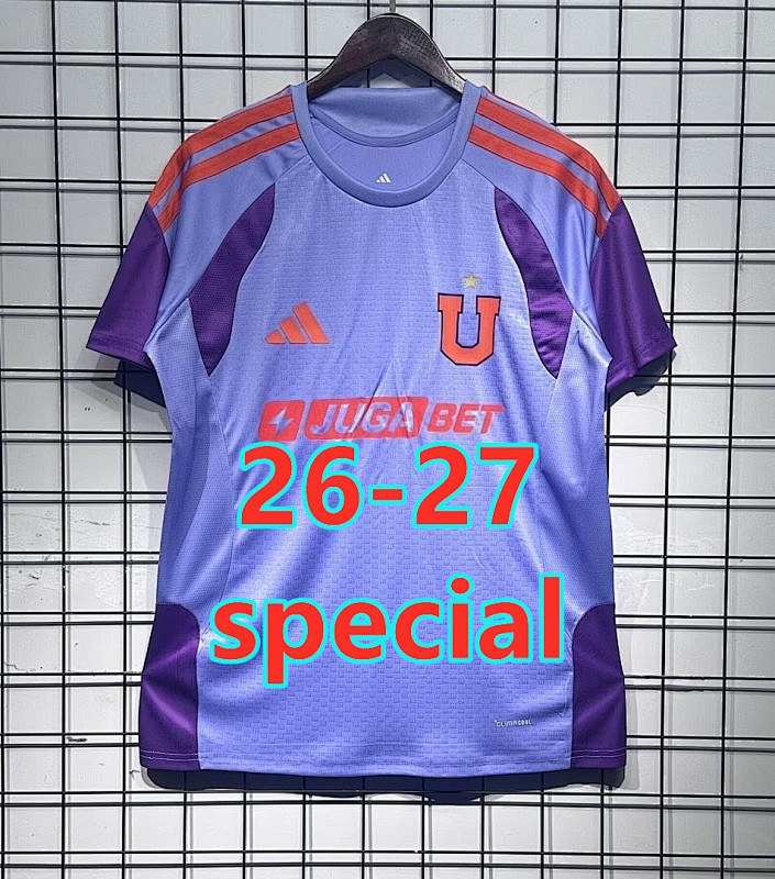 26-27 Universidad De Chile Special Fans Version Jersey S-4XL